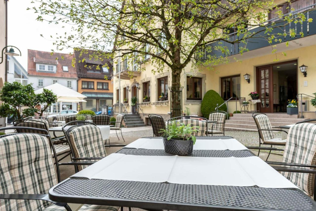 Hotel Gasthof Krone Niederstetten Bagian luar foto